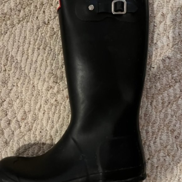 Hunter Classic Rain Boot - Navy Blue (Little Kid/Big Kid) - Picture 5 of 7